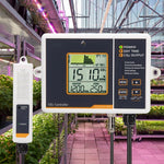 AQM - 356_US AQM - 356 CO2 Controller & Monitor Auto Detect Day Night Carbon Dioxide CO2 Meter with 15ft Remote Dual Beam NDIR Sensor for Greenhouse, Grow Rooms, Hydroponics Rooms - Gain Express