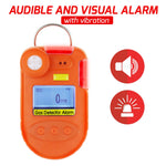 AQM - 374 AQM - 374 Portable Hydrogen Sulfide (H₂S) Gas Detector 1500 Record Alarm Events with Audible, Visual, Vibration Alarm Function - Gain Express