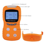 AQM - 384 AQM - 384 Portable Gas Detector CO H₂S O₂ EX (LEL) 4 Gas Detection Gas Rechargeable Clip Sniffer with Audible Visual Vibration Alert and Voice Prompt - Gain Express