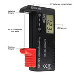 BAT - 376 BAT - 376 Digital Battery Capacity Tester Volt Checker Load Analyzer Display Check AAA AA C D 9V 3.7V 1.5V Button Cell Household Batteries Universal Tester - Gain Express