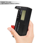 BAT - 376 BAT - 376 Digital Battery Capacity Tester Volt Checker Load Analyzer Display Check AAA AA C D 9V 3.7V 1.5V Button Cell Household Batteries Universal Tester - Gain Express