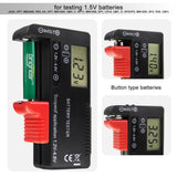 BAT - 376 BAT - 376 Digital Battery Capacity Tester Volt Checker Load Analyzer Display Check AAA AA C D 9V 3.7V 1.5V Button Cell Household Batteries Universal Tester - Gain Express