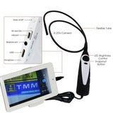 C0598AM C0598AM USB Handheld Endoscope 7mm Camera Head Video Inspection Borescope w/ 7" Android Monitor - Gain Express