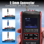 CAB - 430 CAB - 430 Fiber Optic Power Meter VFL REF FC SC ST Visual Fault Locator HD Colored LCD Display Fiber Optical Cable Tester Network Tools - Gain Express