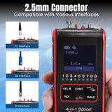 CAB - 430 CAB - 430 Fiber Optic Power Meter VFL REF FC SC ST Visual Fault Locator HD Colored LCD Display Fiber Optical Cable Tester Network Tools - Gain Express