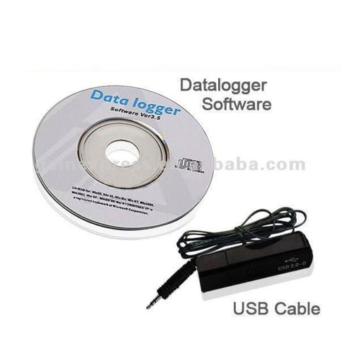 Optional for Datalogger Software CD & PC Link USB Cable Set ( CDC - 88395 ) - Gain Express