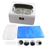 CE - 7200A_EU CE - 7200A Stainless Steel 2.5L Ultrasonic Cleaner Heater Jewelry Watches Dentures w/ Timer 110V or 220V - Gain Express