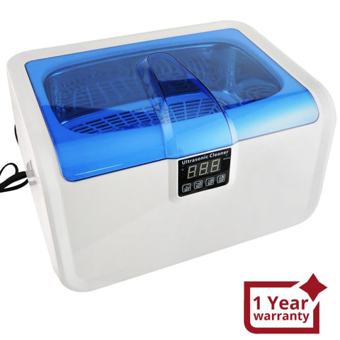 CE - 7200A_EU CE - 7200A Stainless Steel 2.5L Ultrasonic Cleaner Heater Jewelry Watches Dentures w/ Timer 110V or 220V - Gain Express