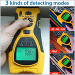 CK - 109_yellow CK - 109_yellow 5in1 Distance Meter Stud Metal Live Wire Detector & Laser Marker - Gain Express