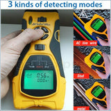 CK - 109_yellow CK - 109_yellow 5in1 Distance Meter Stud Metal Live Wire Detector & Laser Marker - Gain Express