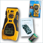 CK - 109_yellow CK - 109_yellow 5in1 Distance Meter Stud Metal Live Wire Detector & Laser Marker - Gain Express