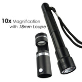 CLMG - 7201 CLMG - 7201 10x 18mm Handheld Darkfield Loupe, with LED Flashlight Jeweller Gem Inspection Tools - Gain Express