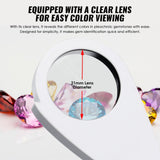 CLMG - 7209 Foldaway Dichroscope Gemstone Jewelry Testing Tool Lightweight and Portable Ideal for Jewelers and Gemologists - Gain Express