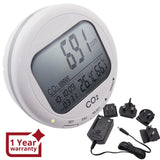 CO87 CO87 Desktop Indoor Air Quality Monitor Carbon Dioxide (CO2) Temperature Humidity %RH 0~2000ppm Range - Gain Express