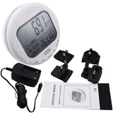 CO87 CO87 Desktop Indoor Air Quality Monitor Carbon Dioxide (CO2) Temperature Humidity %RH 0~2000ppm Range - Gain Express