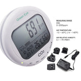 CO98 CO98 CO2 Data Logger Temperature Humidity Monitor 9999ppm - Gain Express