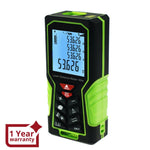 DIS - 60 DIS - 60 Digital Laser Distance Meter 40m (131ft) Handheld Range Finder Area & Volume Measuring Tools Meter Tester with Backlight and Spirit Bubble Level, ±1mm accuracy - Gain Express