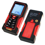 DIS - 62 DIS - 62 Digital Laser Distance Meter 100m(328ft) Handheld Range Finder Area & Volume Measuring Tools Meter Tester with Backlight and Spirit Bubble Level, ±1mm accuracy - Gain Express