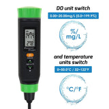 DOM - 383 DOM - 383 Digital Rechargeable DO Meter Dissolved Oxygen Tester with Floating Probe Long Cable Electrode, ATC - Gain Express