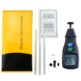 DT - 6236B DT - 6236B 2in1 Digital Laser Photo Tachometer Non - Contact & Contact RPM Gauge CE Marking Handheld Tester - Gain Express