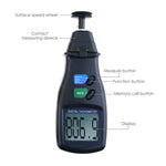 DT - 6236B DT - 6236B 2in1 Digital Laser Photo Tachometer Non - Contact & Contact RPM Gauge CE Marking Handheld Tester - Gain Express