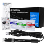 E - 312 E - 312 High Accuracy pH Electrode with Calibration Powder, 0 - 14 pH Probe with BNC Connector & 300cm Cable for Wide Application - Gain Express