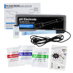 E - 313 E - 313 Accurate & Fast Combination pH Electrode w/ Long BNC Connector Cable & Calibration Powder, 0~14 pH Measurement Range for Sea Water and Acid Rain - Gain Express