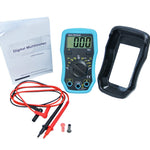 E04 - 008 E04 - 008 Digital Multimeter w/ Test Leads, Overload Protection, DC AC Voltage Resistance Diode Measure DMM Multi Meter Tester 1999 Readings, Backlight - Gain Express