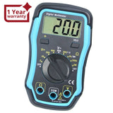 E04 - 008 E04 - 008 Digital Multimeter w/ Test Leads, Overload Protection, DC AC Voltage Resistance Diode Measure DMM Multi Meter Tester 1999 Readings, Backlight - Gain Express