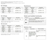 E04 - 009 E04 - 009 Digital Multimeter 1999 Counts ACV DCV DC Current Diode Battery Tester Meter LCD Display CE Marking - Gain Express
