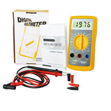 E04 - 009 E04 - 009 Digital Multimeter 1999 Counts ACV DCV DC Current Diode Battery Tester Meter LCD Display CE Marking - Gain Express