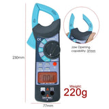 E04 - 014 E04 - 014 Digital Clamp Meter DC AC Audible Continuity Tester CE Marking Reading 1999 LCD Backlight - Gain Express