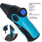 E04 - 017 E04 - 017 Digital 2 - in - 1 Car Motor Tire Pressure Gauge Measure + Tire Veins Depth CE Marking LCD Display - Gain Express