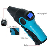 E04 - 017 E04 - 017 Digital 2 - in - 1 Car Motor Tire Pressure Gauge Measure + Tire Veins Depth CE Marking LCD Display - Gain Express