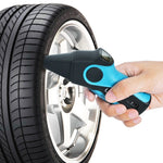 E04 - 017 E04 - 017 Digital 2 - in - 1 Car Motor Tire Pressure Gauge Measure + Tire Veins Depth CE Marking LCD Display - Gain Express