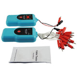 E04 - 031 E04 - 031 Transmitter & Receiver Cable Tester Identifier Alligator Clip Test DC Voltage Continuity Overload Protection - Gain Express