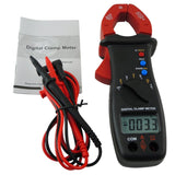 E04 - 032 E04 - 032 Digital Clamp Meter Multimeter DC AC Voltage Current Resistance Diode Continuity Tester LCD Display - Gain Express