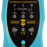 E04 - 035 E04 - 035 Phase Sequence and Motor Rotation Conveyors Pump Tester Meter Tool 120~460VAC - Gain Express