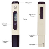 EC - 1382 EC - 1382 Digital EC Conductivity Meter Tester Water 0~1999 us/cm with ATC & Electrode - Gain Express