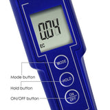 EC - 1385 EC - 1385 3 - in - 1 Digital EC / CF / TDS Meter Combo Water Quality Tester IP65 Waterproof Conductivity with ATC Aquarium, Hydroponic, Laboratories, Environmental Monitoring Test Tool Kit - Gain Express