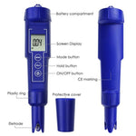 EC - 1385 EC - 1385 3 - in - 1 Digital EC / CF / TDS Meter Combo Water Quality Tester IP65 Waterproof Conductivity with ATC Aquarium, Hydroponic, Laboratories, Environmental Monitoring Test Tool Kit - Gain Express