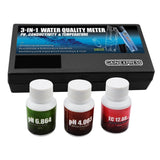 ECM - 226 ECM - 226 3 - in - 1 Conductivity EC & pH & Temperature Meter Multi - parameter Tester Digital Pen ATC, Water Quality Test Analyze Calibration Kit, 0.01mS/cm Resolution, Aquarium Hydroponics Tank Pool Lab Spa - Gain Express