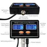 ECM - 231_EU ECM - 231 Online PH & EC Conductivity Monitor Meter Tester ATC, Water Quality Real - time Continuous Monitoring, Rechargeable, for Aquaculture, Aquarium, Pond, Hydroponics - Gain Express