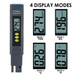 ECM - 302 ECM - 302 Pentype 2 - in - 1 TDS / EC Meter with ATC Digital Water Quality Tester Temperature Measurement for Water Analysis Hydroponics Aquaculture - Gain Express