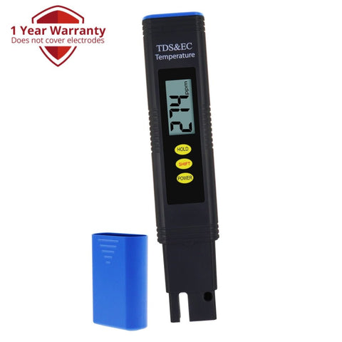 ECM - 302 ECM - 302 Pentype 2 - in - 1 TDS / EC Meter with ATC Digital Water Quality Tester Temperature Measurement for Water Analysis Hydroponics Aquaculture - Gain Express