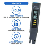 ECM - 302 ECM - 302 Pentype 2 - in - 1 TDS / EC Meter with ATC Digital Water Quality Tester Temperature Measurement for Water Analysis Hydroponics Aquaculture - Gain Express