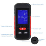 EMF - 347 EMF - 347 Handheld EMF Meter Electromagnetic Radiation Detector 5Hz~3.5GHz Rechargeable EMF Detector Temperature Tester for Ghost Hunting EMF Radiation Detecting - Gain Express