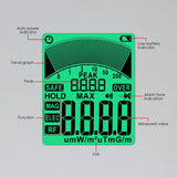 EMF - 423 EMF - 423 Professional EMF Meter Tester Electromagnetic Field Radiation Detector EF, Radio Frequency (RF), Magnetic Field (MF) Detection for Home, Office, School, Hospitals, etc. EMF Inspections - Gain Express