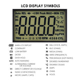 ENG - 214 ENG - 214 Auto - Ranging LCD Digital Multimeter Engine Analyzer Tester DCV/ACV, RPM Tachometer, Dwell Angle, Current, Temperature, Resistance, Diode Continuity Test, Pulse Width - Gain Express