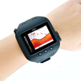 FF - 518RU FF - 518RU Russian Version WRIST WATCH Wireless 45M FISH FINDER CLOCK Mode Colored LCD Display - Gain Express